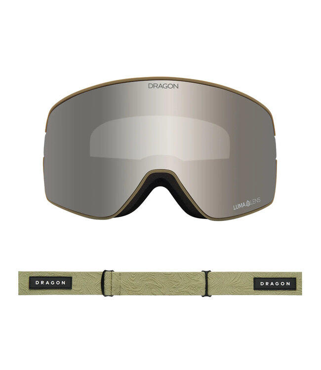 DRAGON NFX2 GOGGLE EARTH w/ LUMALENS SILVER ION +LUMALENS AMBER 2026