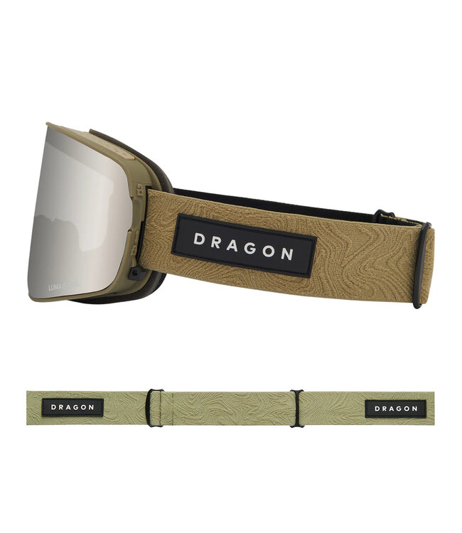 DRAGON NFX2 GOGGLE EARTH w/ LUMALENS SILVER ION +LUMALENS AMBER 2026