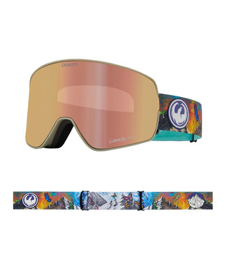 DRAGON DRAGON NFX2 GOGGLE KIMMY FASANI 25 w/ LUMALENS ROSE GOLD ION +LUMALENS PINK ION 2026