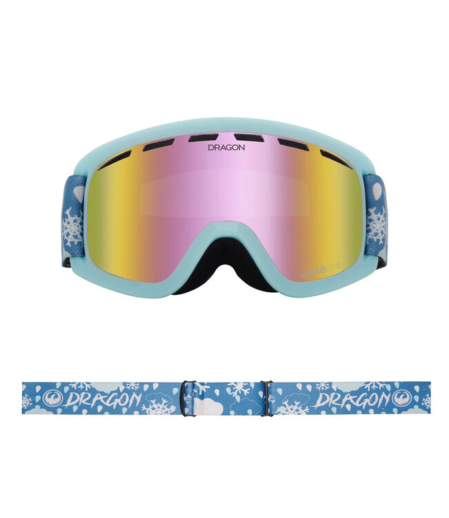 DRAGON YOUTH LIL D GOGGLE SNOWDANCE w/LUMALENS PINK ION 2026