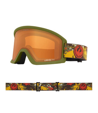 DRAGON DRAGON DX3 OTG GOGGLE LEAFY CAMO w/LUMALENS AMBER 2026