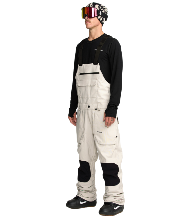 VOLCOM ROAN BIB OVERALL STONE 2026