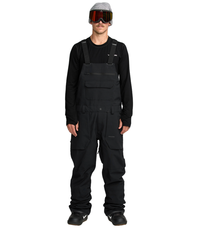 VOLCOM ROAN BIB OVERALL BLACK 2026