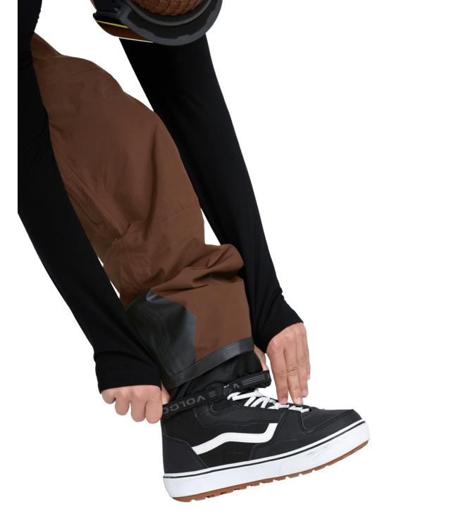 VOLCOM RAIN GORE-TEX BIB OVERALL BROWN 2026