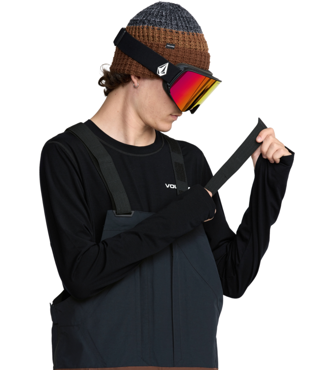 VOLCOM RAIN GORE-TEX BIB OVERALL BROWN 2026