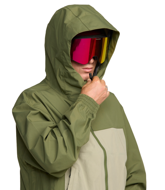 VOLCOM ARTHUR 3L JACKET DARK OLIVE 2026