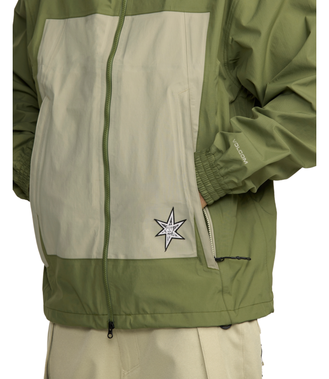 VOLCOM ARTHUR 3L JACKET DARK OLIVE 2026