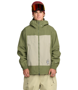 VOLCOM VOLCOM ARTHUR 3L JACKET DARK OLIVE 2026