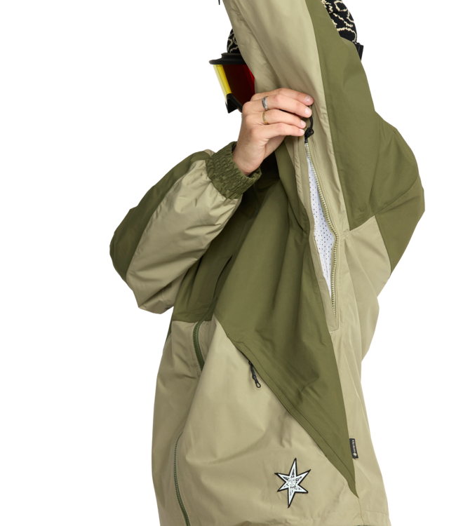 2026 VOLCOM LONGO GORE-TEX JACKET DARK OLIVE