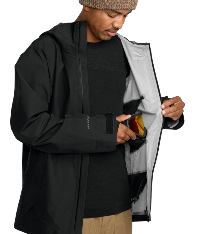 VOLCOM TESTER 3L GORE-TEX JACKET BLACK 2026
