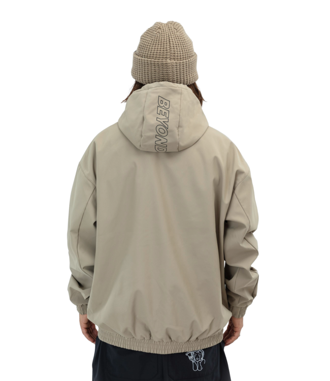 BEYOND MEDALS SOFTSHELL HOODIE BEIGE 2026