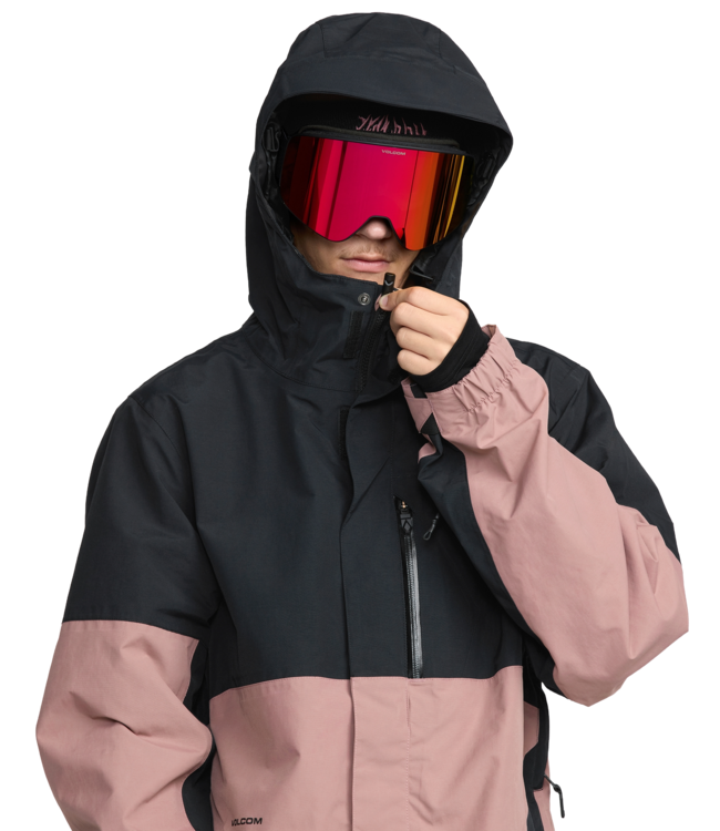 VOLCOM L INSULATED GORE-TEX JACKET PALE MAUVE 2026