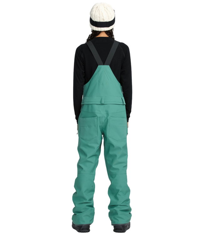 VOLCOM WOMENS SWIFT BIB OVERALL SPRUCE GREEN 2026