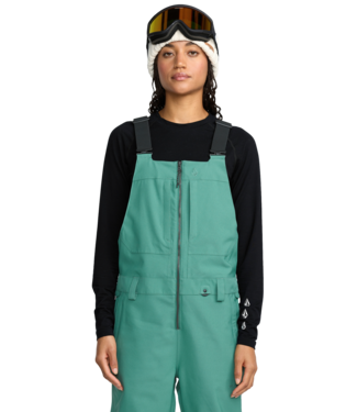 VOLCOM VOLCOM WOMENS SWIFT BIB OVERALL SPRUCE GREEN 2026