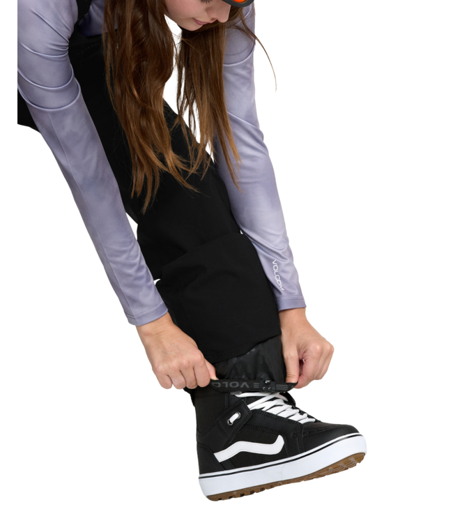 VOLCOM WOMENS SWIFT BIB OVERALL BLACK 2026