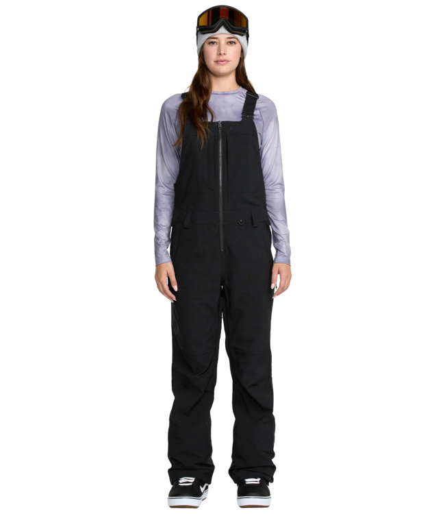 VOLCOM WOMENS SWIFT BIB OVERALL BLACK 2026