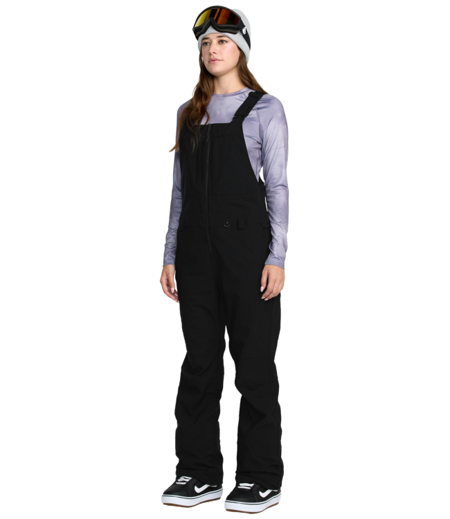 VOLCOM WOMENS SWIFT BIB OVERALL BLACK 2026