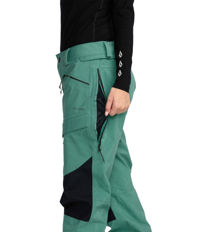 VOLCOM WOMENS V.CO AT STRETCH GORE-TEX PANT SPRUCE GREEN 2026