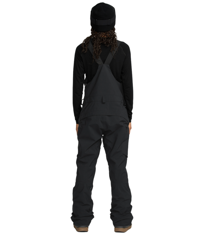 VOLCOM WOMENS ASH STRETCH GORE BIB OVERALL BLACK 2026