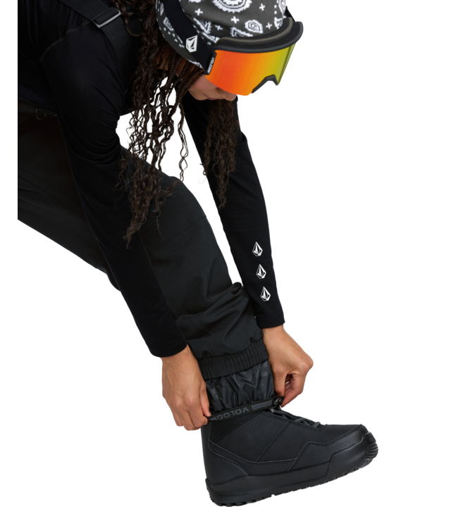 VOLCOM WOMENS CRESTON 3D STRETCH BIB OVERALL BLACK 2026