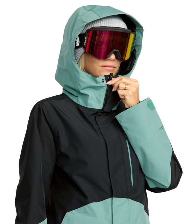 VOLCOM WOMENS V.CO ERAS INSULATED GORE JACKET ARCTIC BLUE 2026