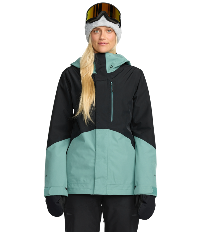 VOLCOM WOMENS V.CO ERAS INSULATED GORE JACKET ARCTIC BLUE 2026