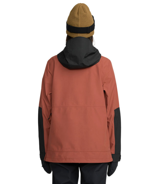 VOLCOM WOMENS HARLAN PULLOVER JACKET HENNA 2026