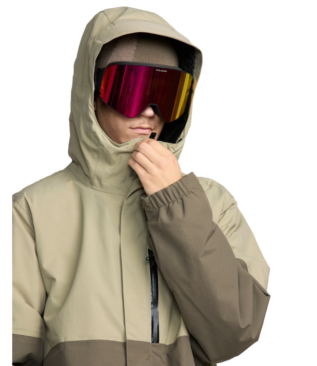 VOLCOM L GORE-TEX JACKET MOSS GREEN 2026