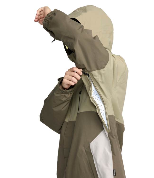 VOLCOM L GORE-TEX JACKET MOSS GREEN 2026
