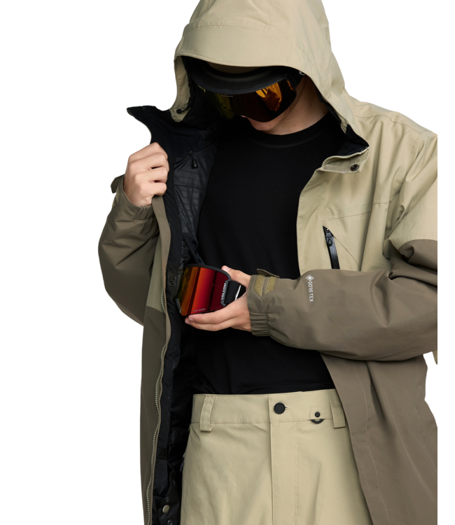 VOLCOM L GORE-TEX JACKET MOSS GREEN 2026