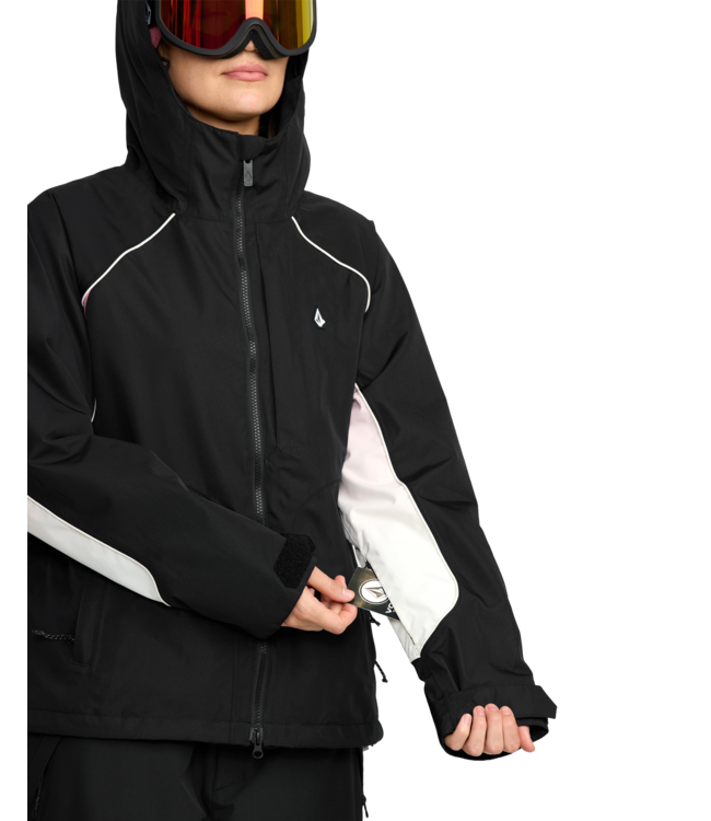 VOLCOM WOMENS STONE SMOKESHOW 20K JACKET BLACK 2026