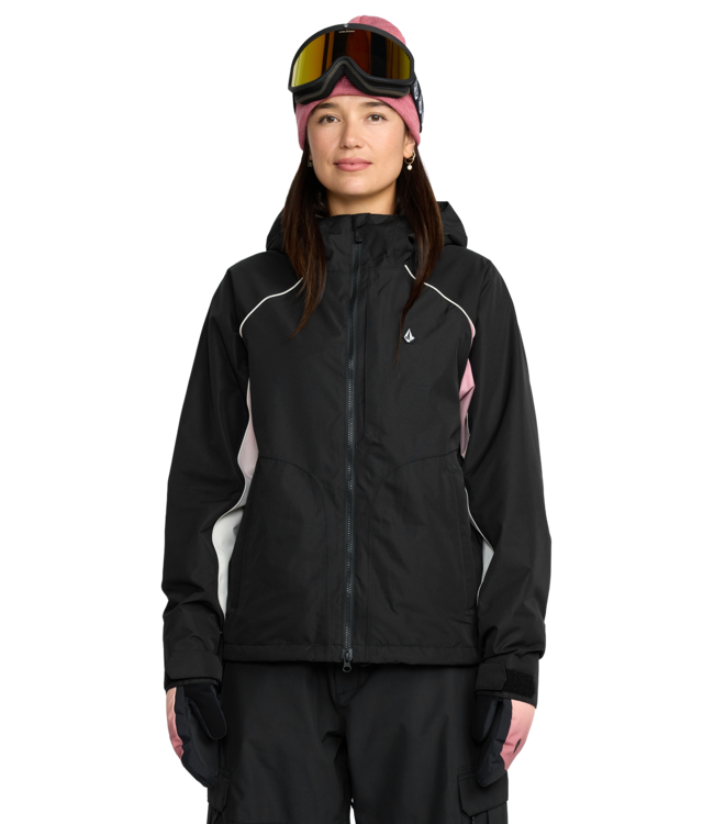 VOLCOM WOMENS STONE SMOKESHOW 20K JACKET BLACK 2026