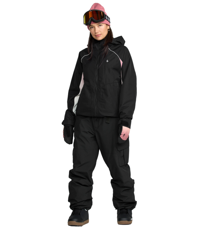 VOLCOM WOMENS STONE SMOKESHOW 20K JACKET BLACK 2026