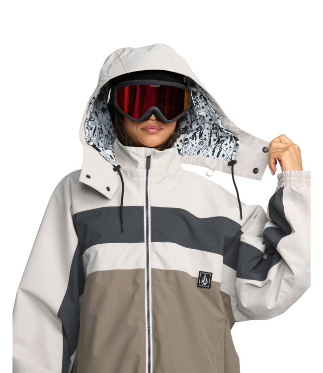 VOLCOM WOMENS DLM JACKET STONE 2026