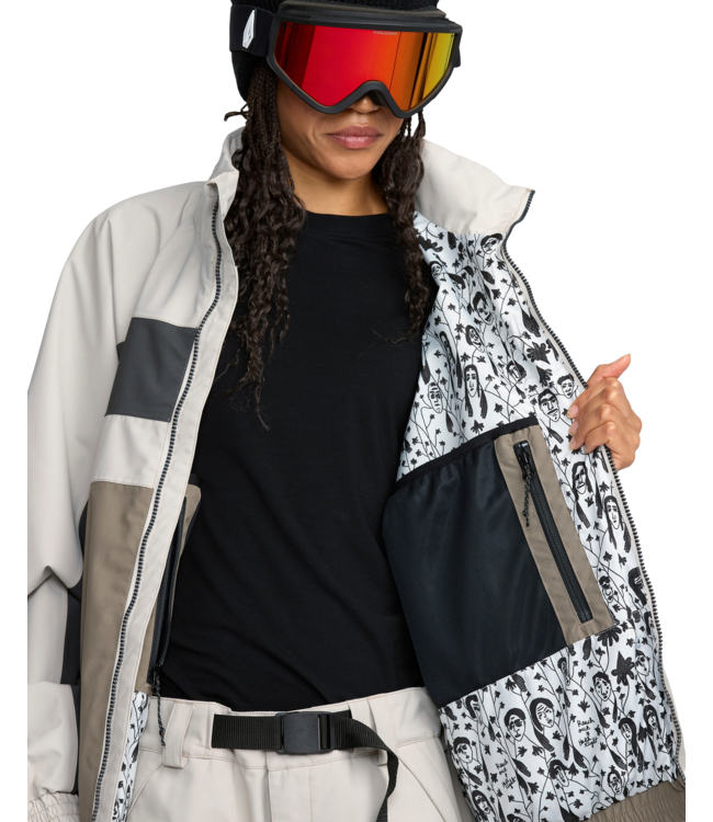 VOLCOM WOMENS DLM JACKET STONE 2026
