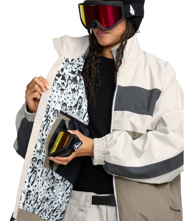 VOLCOM WOMENS DLM JACKET STONE 2026