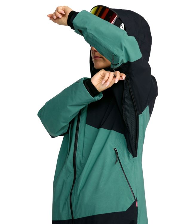 VOLCOM WOMENS AT STRETCH GORE-TEX JACKET SPRUCE GREEN 2026