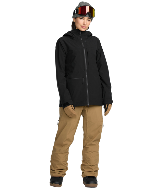 VOLCOM WOMENS CLOUDBREAKER STRETCH 30K JACKET BLACK 2026