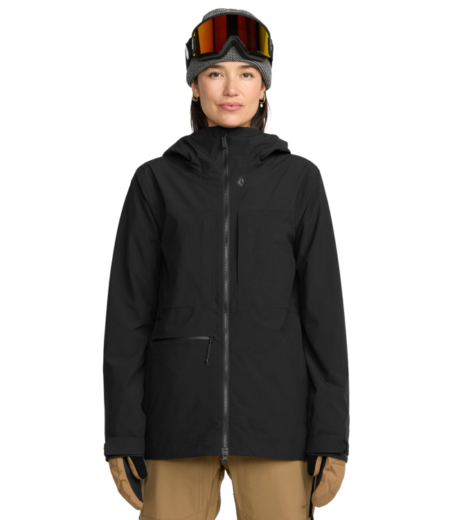 VOLCOM WOMENS CLOUDBREAKER STRETCH 30K JACKET BLACK 2026