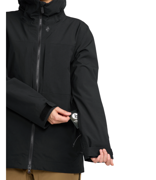 VOLCOM WOMENS CLOUDBREAKER STRETCH 30K JACKET BLACK 2026