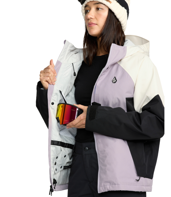 VOLCOM WOMENS AGATE INSULATED JACKET LAVENDER 2026