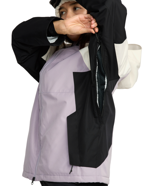 VOLCOM WOMENS AGATE INSULATED JACKET LAVENDER 2026