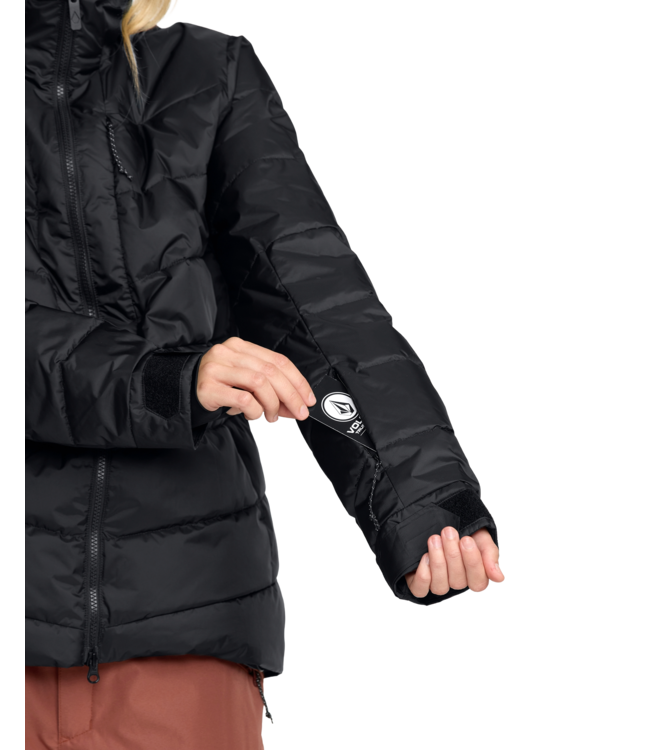 VOLCOM WOMENS ESTES PUFF JACKET BLACK 2026