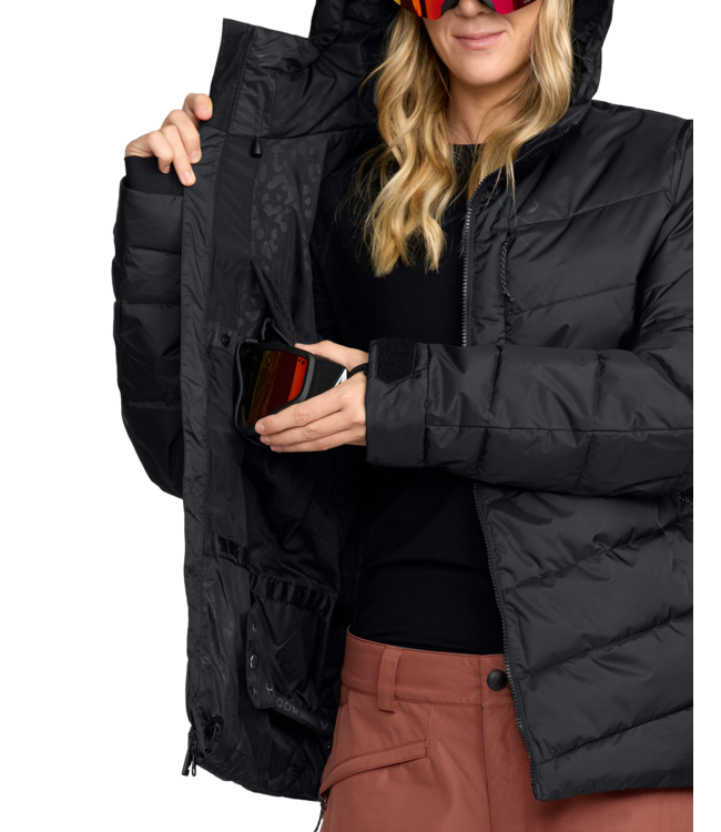 VOLCOM WOMENS ESTES PUFF JACKET BLACK 2026