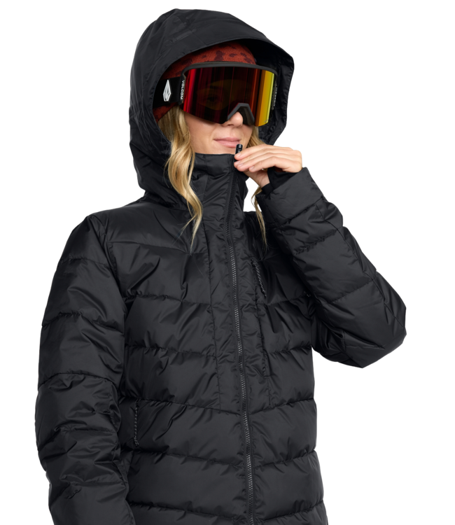 VOLCOM WOMENS ESTES PUFF JACKET BLACK 2026