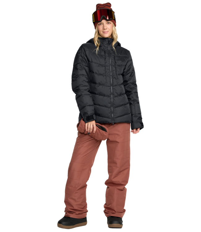 VOLCOM WOMENS ESTES PUFF JACKET BLACK 2026