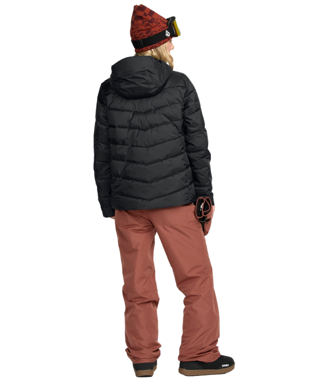 VOLCOM WOMENS ESTES PUFF JACKET BLACK 2026