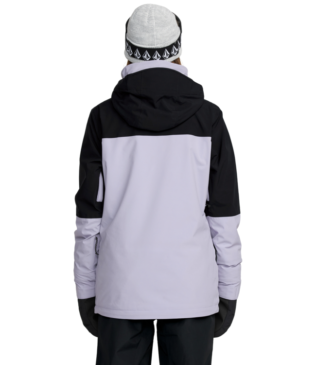 VOLCOM WOMENS SHELTER 20K 3D STRETCH JACKET LAVENDER 2026