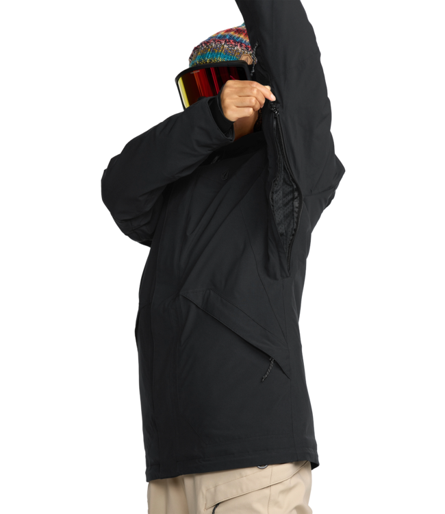 VOLCOM WOMENS SHELTER 20K 3D STRETCH JACKET BLACK 2026