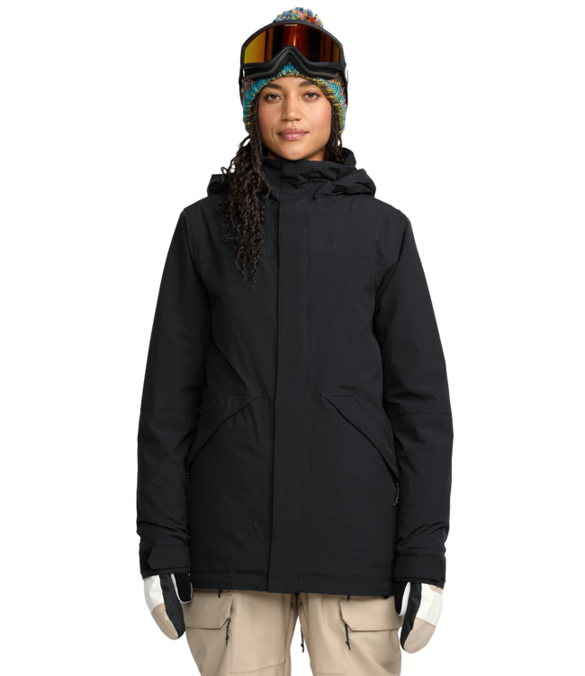 VOLCOM WOMENS SHELTER 20K 3D STRETCH JACKET BLACK 2026